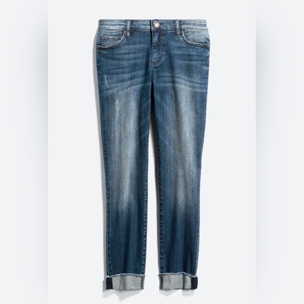 Kut from the Kloth Indigo Boyfriend Jeans